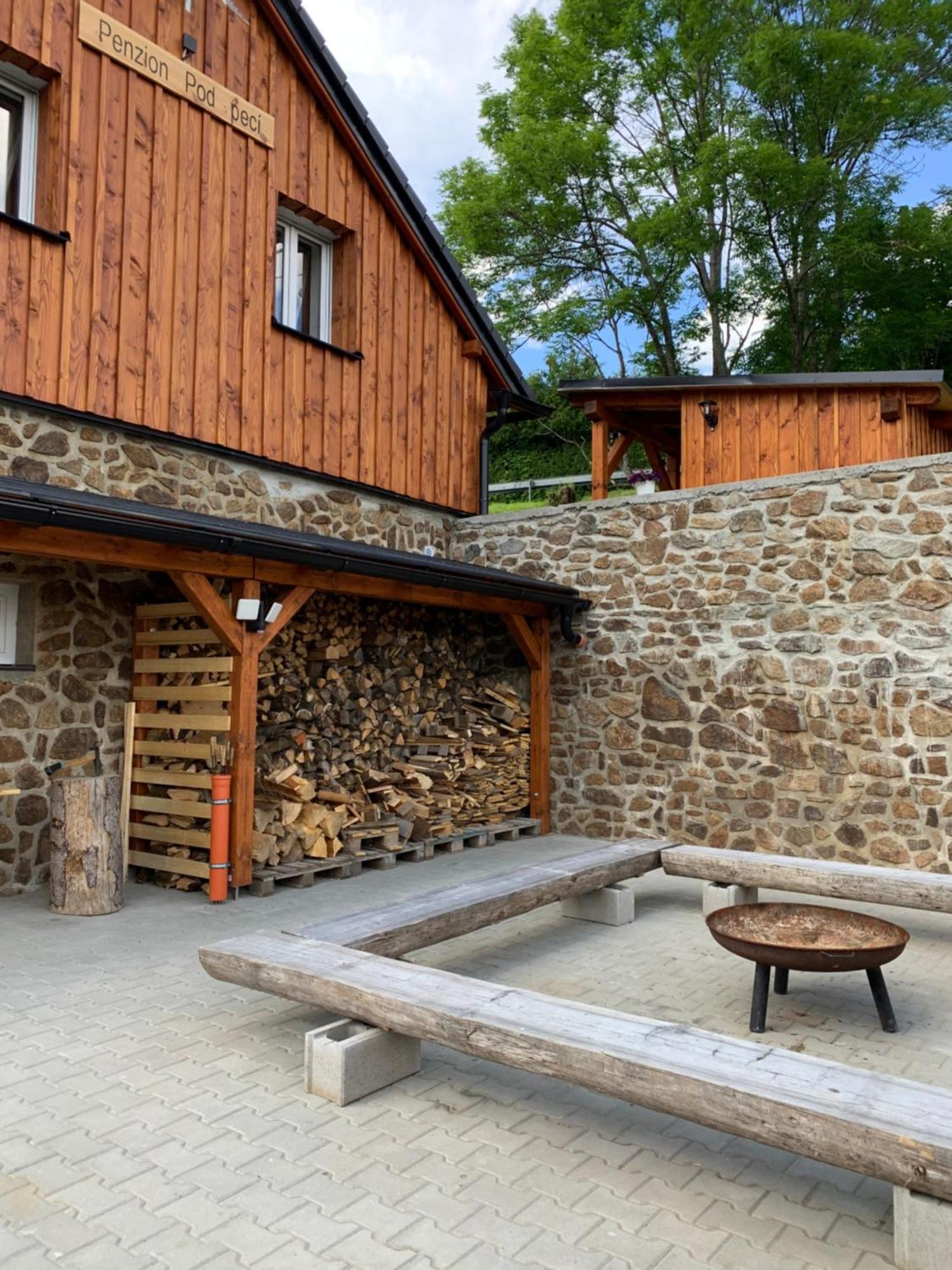 Penzion Pod Peci Ленора Экстерьер фото