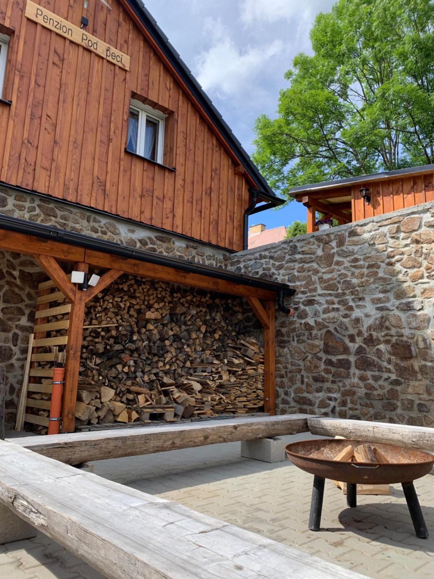 Penzion Pod Peci Ленора Экстерьер фото