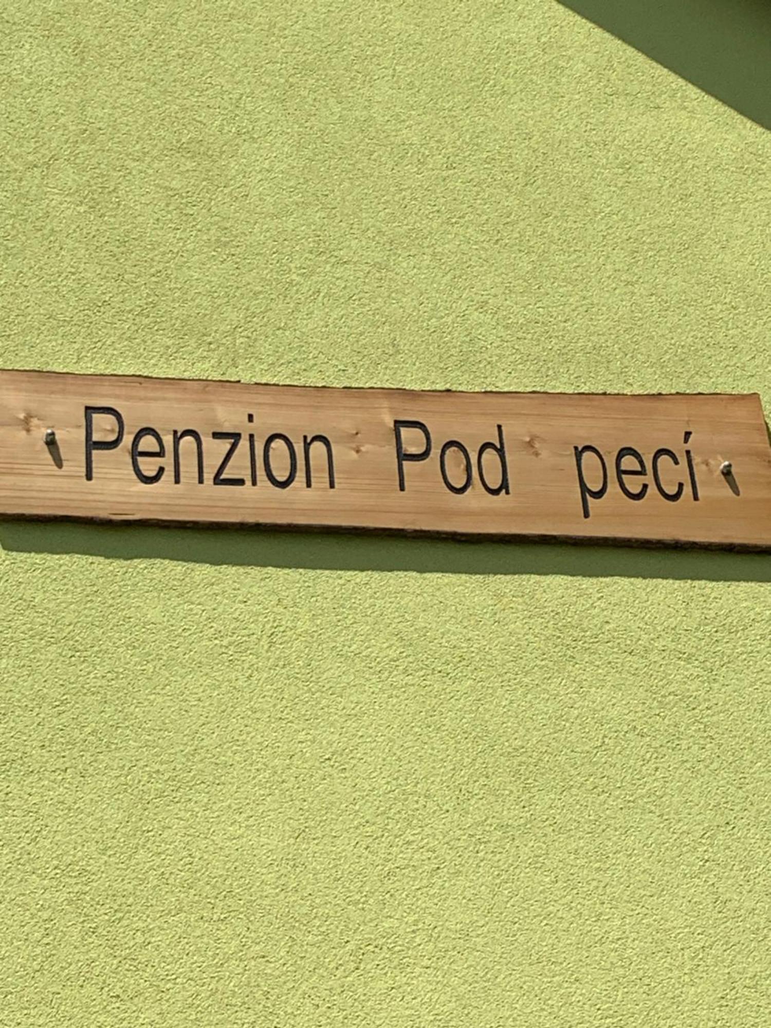 Penzion Pod Peci Ленора Экстерьер фото